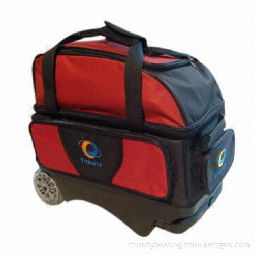 Bowling ball bag, made of 600D or PVC